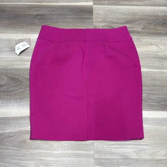 🏁 Cleo petites pencil skirt hot pink Skirt size 8 NWT - Picture 6 of 6